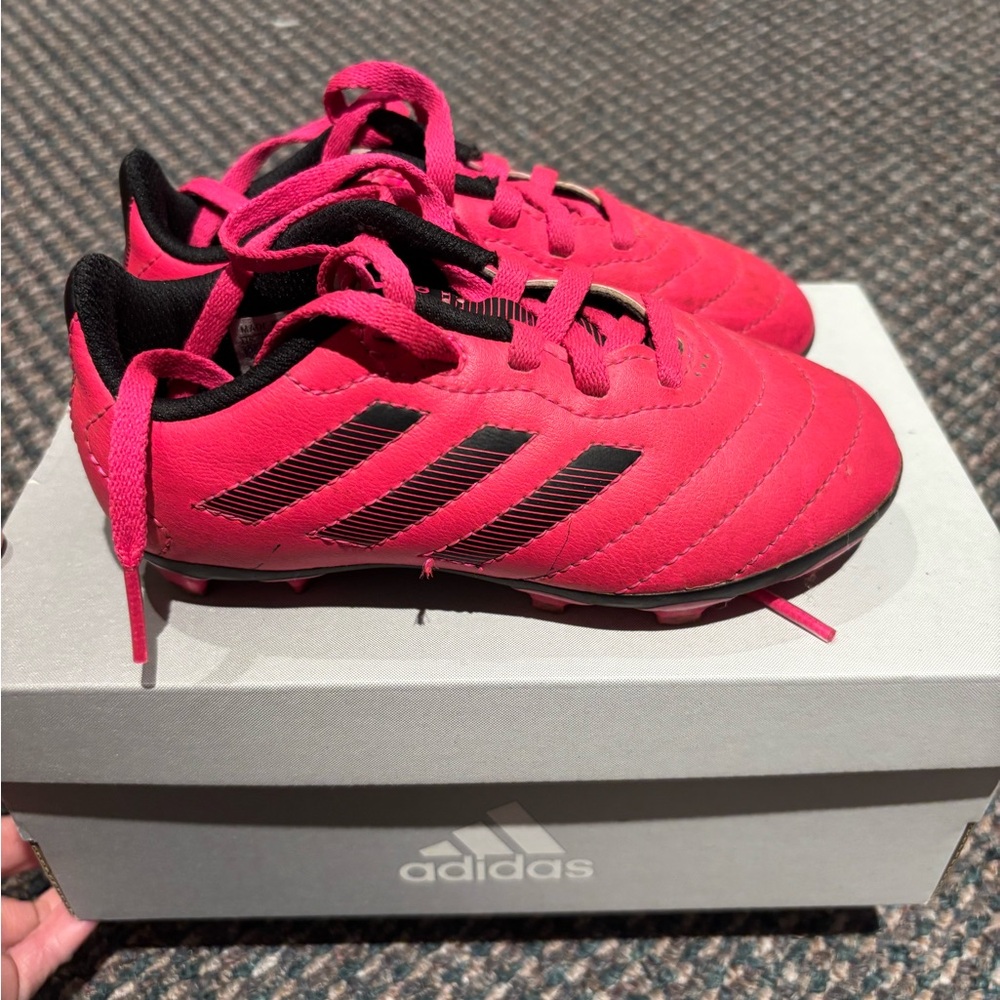 Adidas Red and Black Sneakers Sleek Design